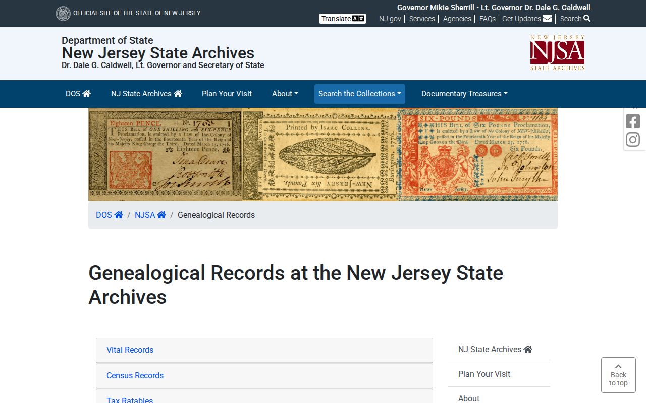 Gloucester Township city directory research through New Jersey State Archives